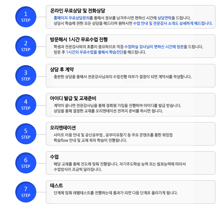 수업신청절차